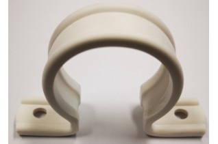 pvc zadel  32 mm WIT