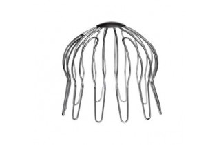 boldraadrooster RVS Ø 80 mm