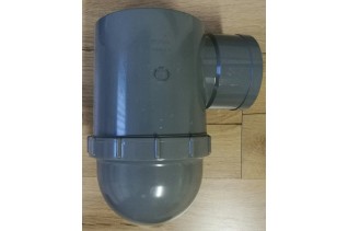 Rioolsifon Ø110mm PVC voor...
