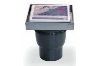 ACO Vloerput BlueStone RVS...